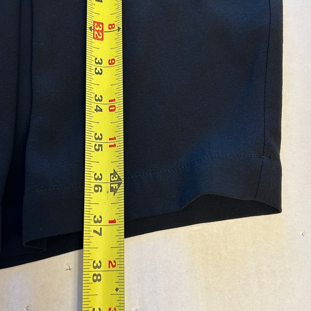 Eileen Fisher 100% Silk Georgette Black Unlined Sleeveless Dress Sz S - Picture 10 of 10